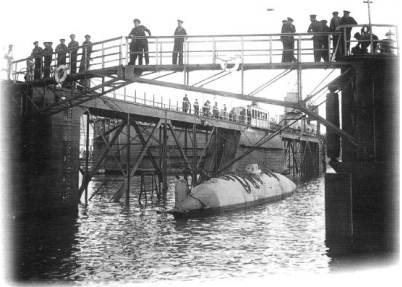 First submarine