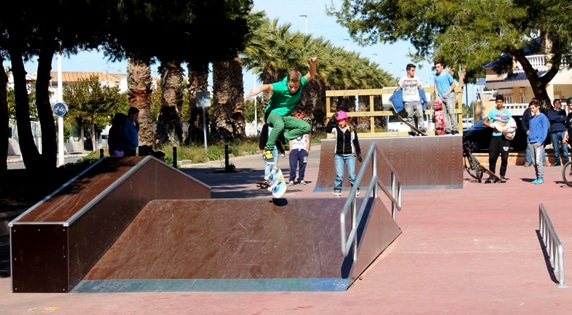 Visita el nuevo Skate Park de Los Alcázares